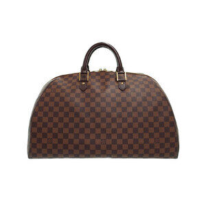 Louis Vuitton Damier Ebene Brown Rivera Boston Bag